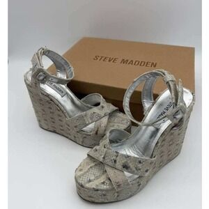 Steve Madden Pinnacle Sandals – Multi‎ Snake Print – Size 6.5 – Brand New